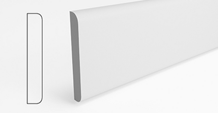 Mdf Rounded Two Edge Rounded Two Edge MDF Moulding | Skirting Boards & Architraves – Parker ...